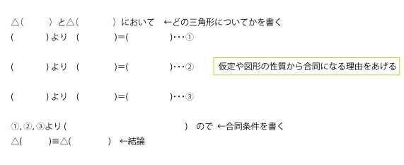 三角形の合同証明の勉強のやり方 中学生のための学習プリント更新ブログ